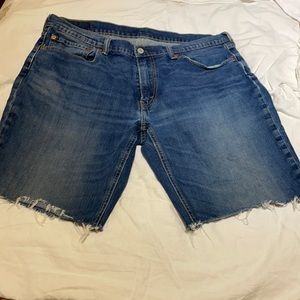 Vintage Levi’s Cut off denim shorts size 36